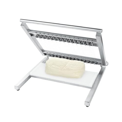BOSKA Soft Cheese Slicer Stainless Steel - Mozzarella Cutter - Commercial slicer - Best for soft cheese, toffu and eggs - Multifunctional Rust-Proof Shredder - Handheld Slicer - Image 1