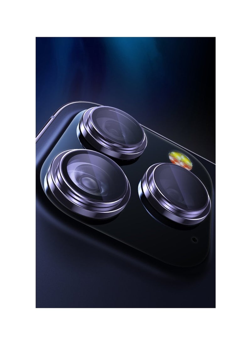 Yesido - Camera Protector Iphone 14PRO MAX HD Phone Lens WB27 Black - Image 1