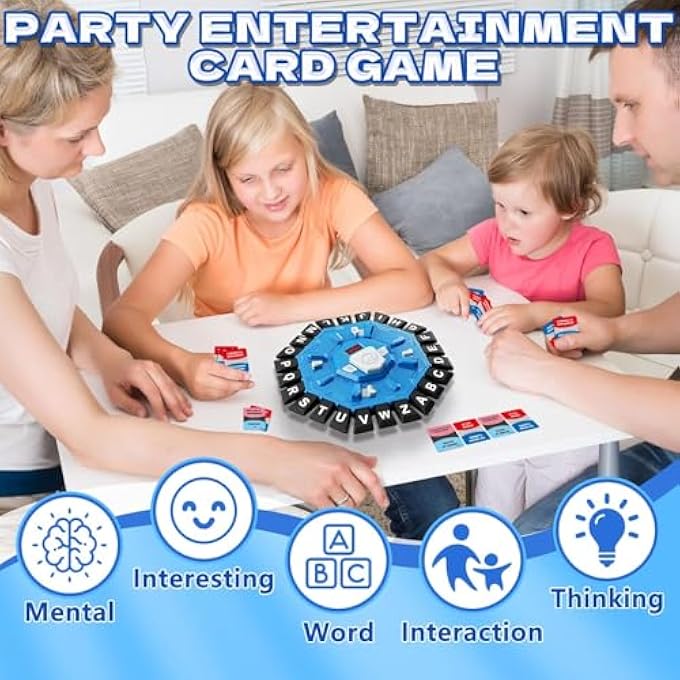 AWH Fast Word Challenge  RapidFire Letter Game for Kids  Adults 28 Players Educational Fun for Travel Classroom Parties  Family Game Night - Image 4