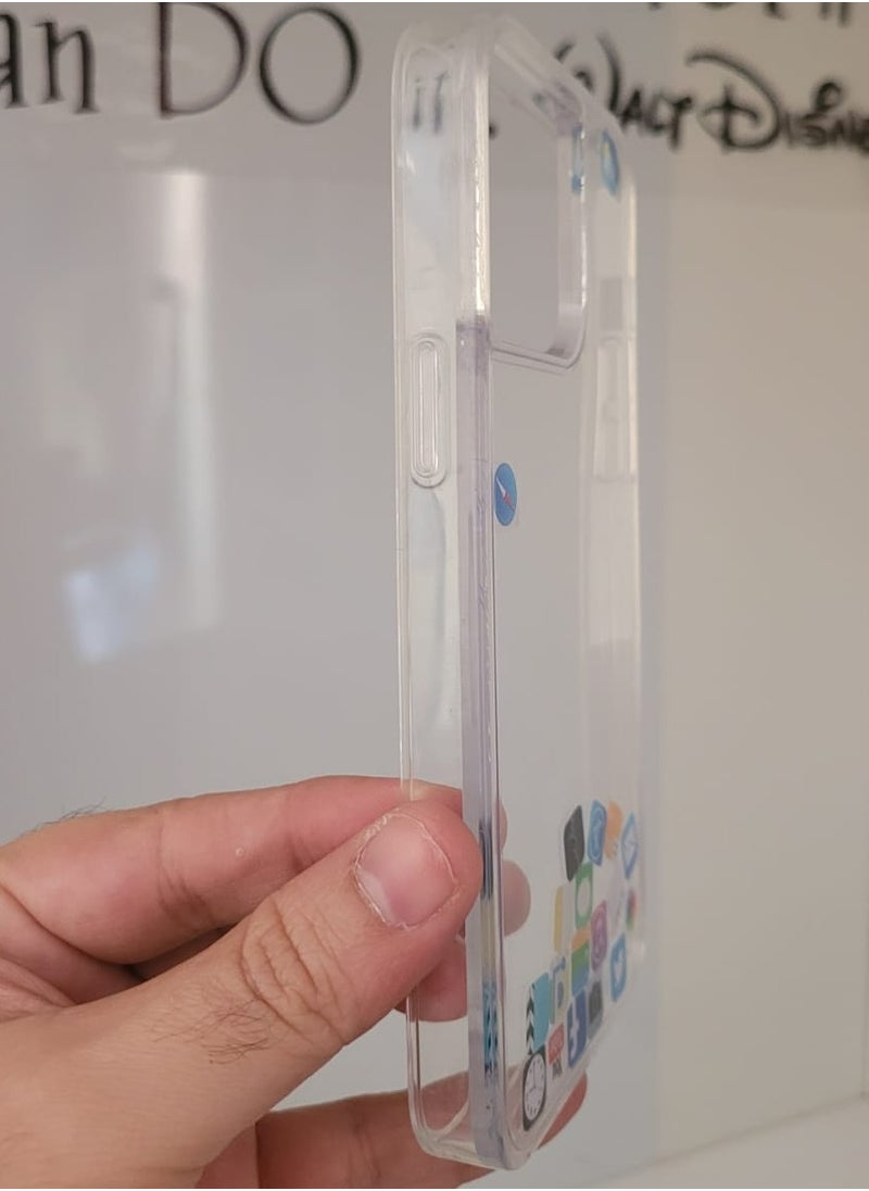 Creative Creative Case for Iphone Q series from Iphone 12 pro max clear hard silicone  - Image 3
