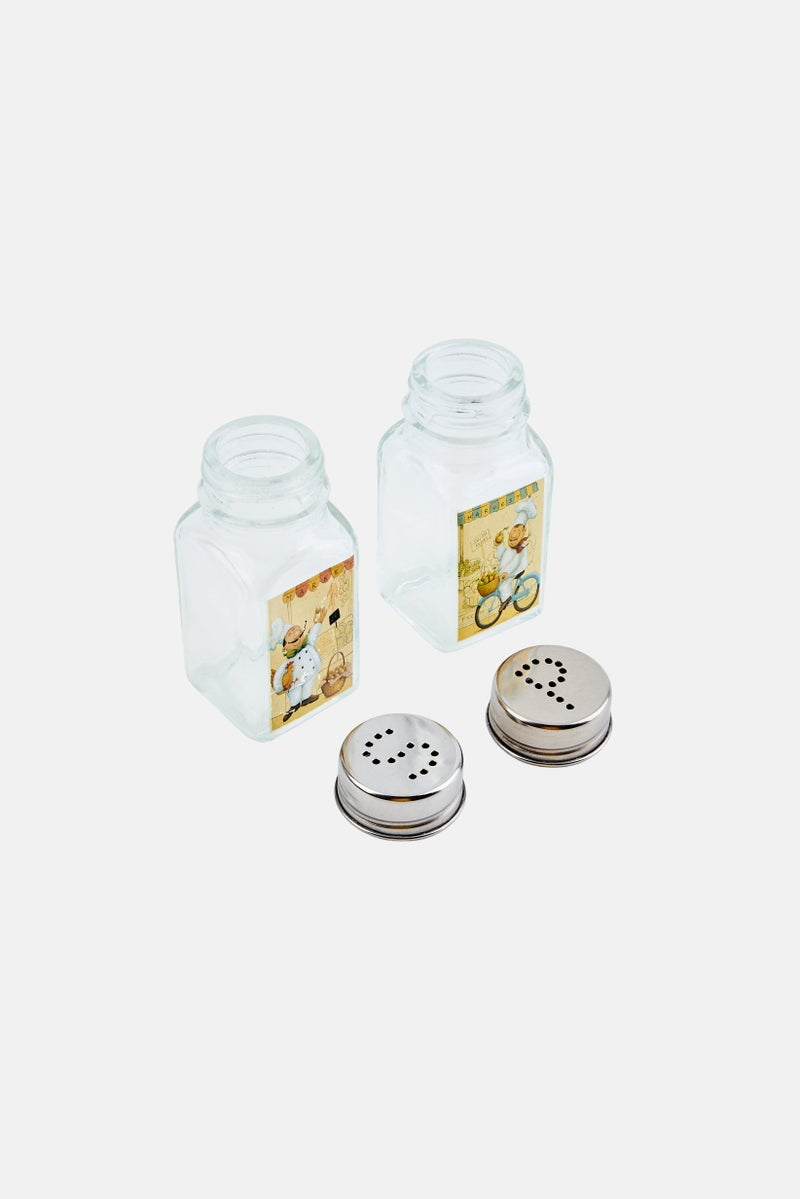 Precious Home 2 Pieces Chief Salt And Pepper 790ml, Transparent  - Image 3