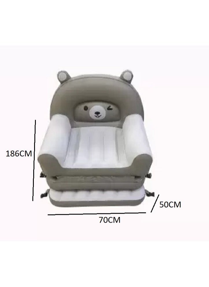FULL JOY - Kids Foldable Inflatable Sofa, 186*70*50cm, 22364 - Image 1