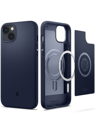 Mag Armor MagFit iPhone 14 Plus Case Cover with Magsafe - Navy Blue - pzsku/Z04F304250E67F153DC0AZ/45/_/1663579029/cde8d3a3-73b3-457d-ac6c-86f1f38e83c1