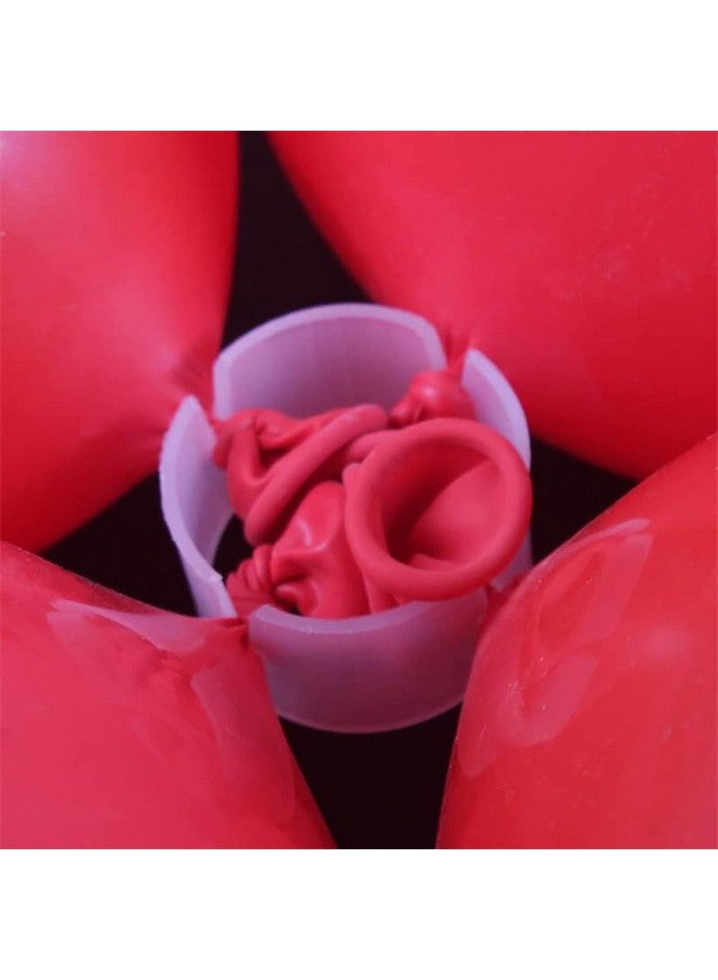 Ruwado 30 Pcs Balloons Ring Clips For Arch Decoration Plastic Clear Balloon Buckle Holder Connector Accessories For Parties Christmas Celebration Wedding Décor - Image 5
