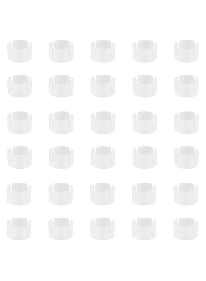 Ruwado 30 Pcs Balloons Ring Clips For Arch Decoration Plastic Clear Balloon Buckle Holder Connector Accessories For Parties Christmas Celebration Wedding Décor - Image 1