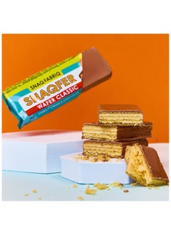 Snaq Fabriq Snaqfer Wafer with Vanilla Cream and Chocolate Flavor, Gluten Free and No Sugar Added 12x45g  - Image 3