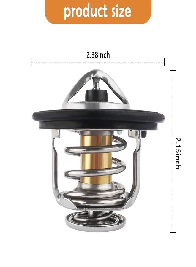 Salior Thermostat for Car,Heavy Duty Engine Coolant Thermostat Compatible with Honda Civic Accord Acura EL CL,Automotive Replacement Engine Thermostats OEM#19301-PAA-306,19301-RNA-315 - Image 2