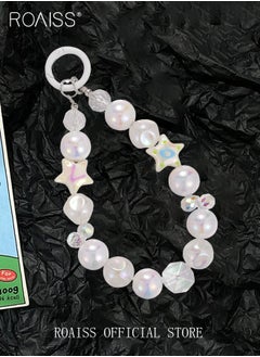 roaiss High Quality Mobile Phone Pendant Camera Anti Lost Rope Handmade Beads Cute and Fashionable Versatile for Everyday Use  - Image 4