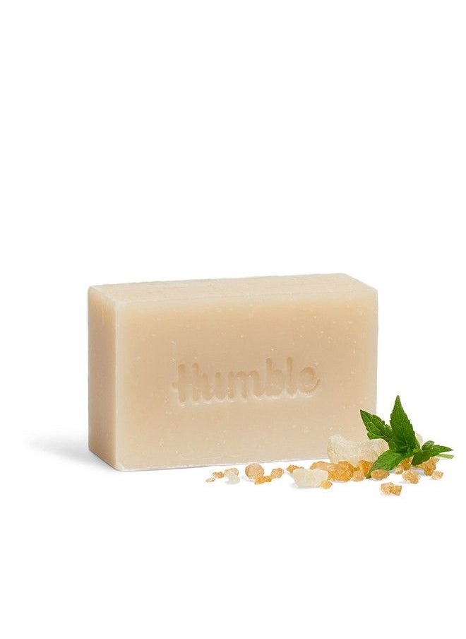 HUMBLE SIMPLE AND TRUE. - صابون بار مصنوع يدويًا من Humble Brands، ألواح صابون معالجة بالتبريد العضوية، منظف مرطب للوجه والجسم، مجموعة متنوعة من التوابل والأرض، عبوة من 3 قطع - Image 1