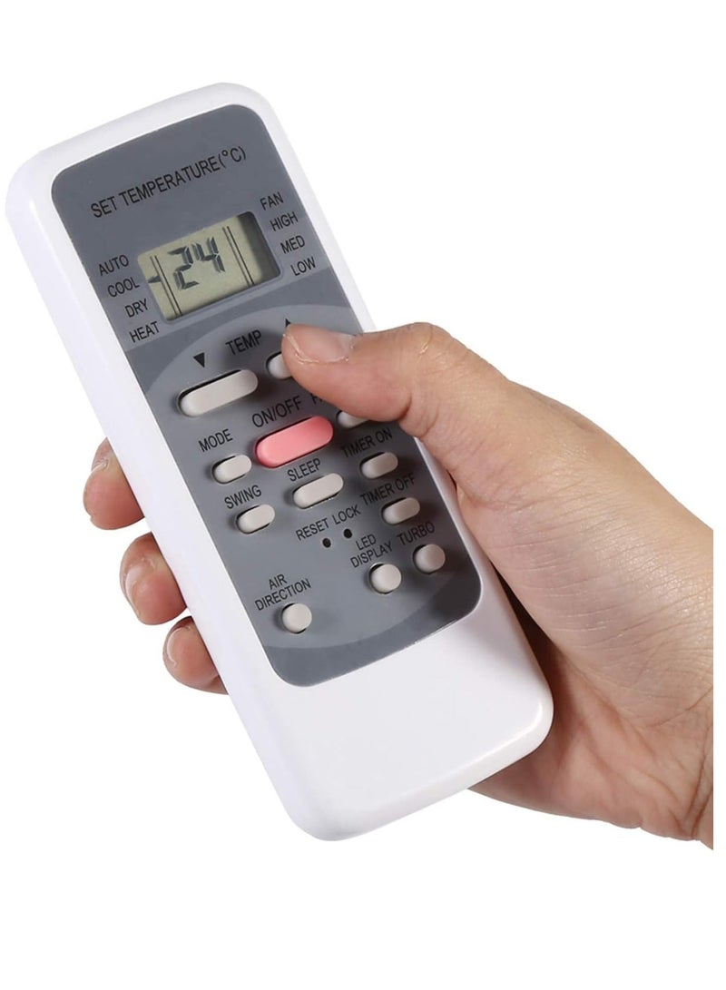 Air Conditioner Remote Control,Low Power Consumption, Air Conditioner Remote Control Replacement Universal Controller for Midea R51M/E - Image 4