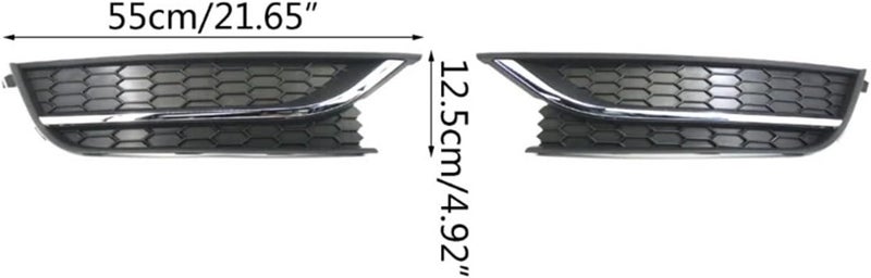 Front Fog Light Grille Cover: Black, 2012-2015 Passat Right Side - Bumper Lower Grille Insert for Automotive Replacement & Customization - Image 4