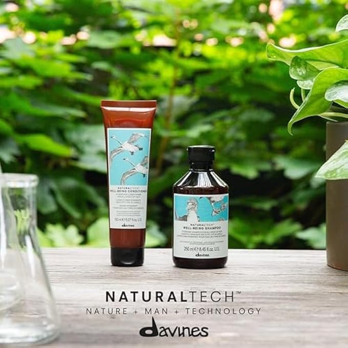 Davines NATURALTECH WELL-BEING SHAMPOO FOR UNISEX - 8.45 OZ - Image 3