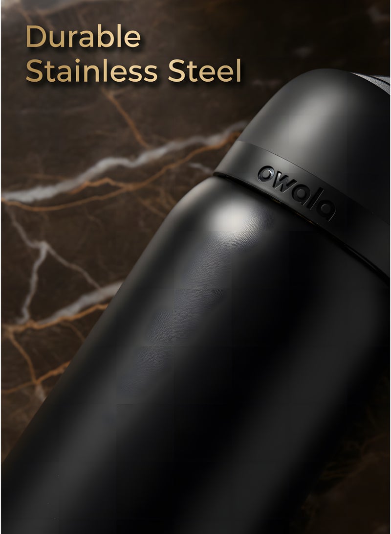 Insulated Stainless Steel Water Bottle with Straw for Sports and Travel, 32-Ounce - Image 3