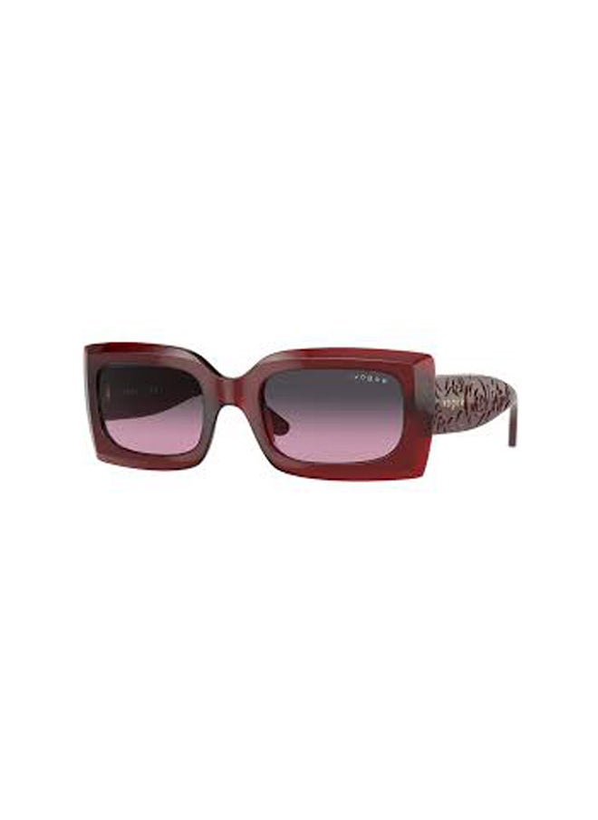 Vogue - Full-Rimmed  Rectangular Sunglasses 5526S,52,3094,90 - Image 1