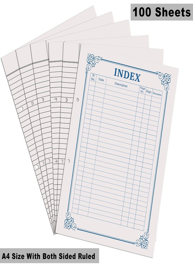 Paraspapermart A4 Size Both Side Ruled Sheet for Project/Assignment/Practical/Homework (Pack of 200 sheets) - Image 2