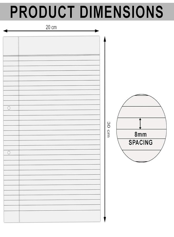 Paraspapermart A4 Size Both Side Ruled Sheet for Project/Assignment/Practical/Homework (Pack of 200 sheets) - Image 3