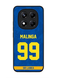 Stylizedd For Xiaomi Redmi Note 14 Pro 5G / X7 5G Case,Slim fit Camera Protection, Shockproof Thin Phone cover  - Sri lanka Lasith Malinga, Jersey No 99  - Image 1