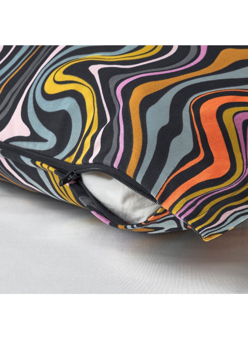 Cushion Cover Dark Blue/Multicolour 40X58 Cm - Image 3
