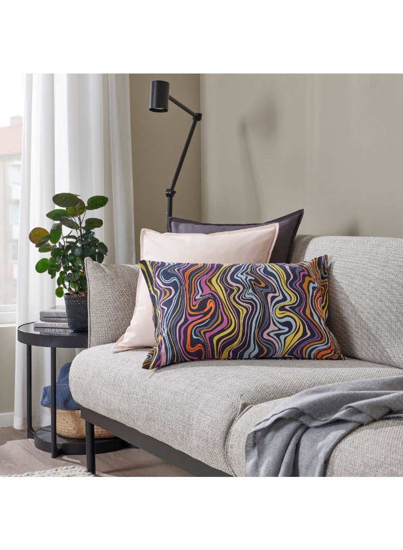 Cushion Cover Dark Blue/Multicolour 40X58 Cm - Image 4