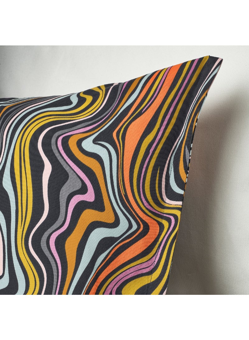 Cushion Cover Dark Blue/Multicolour 40X58 Cm - Image 2