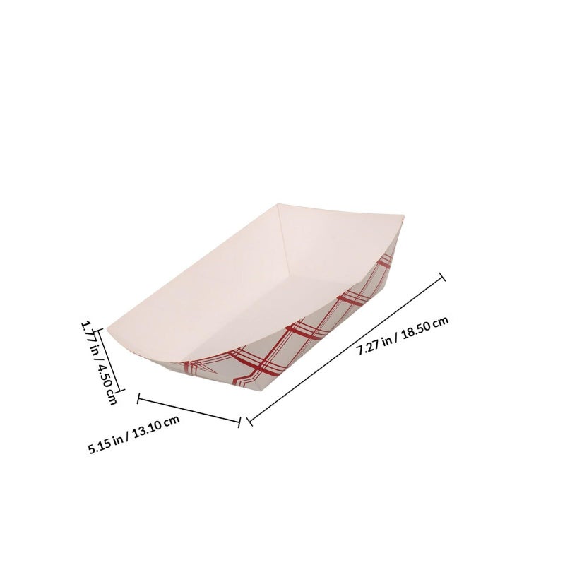 Kraft Paper Hot Dog Holders 20 Pcs Open Style Snack Boxes 8 5x12x4 5cm For Takeout - Image 3