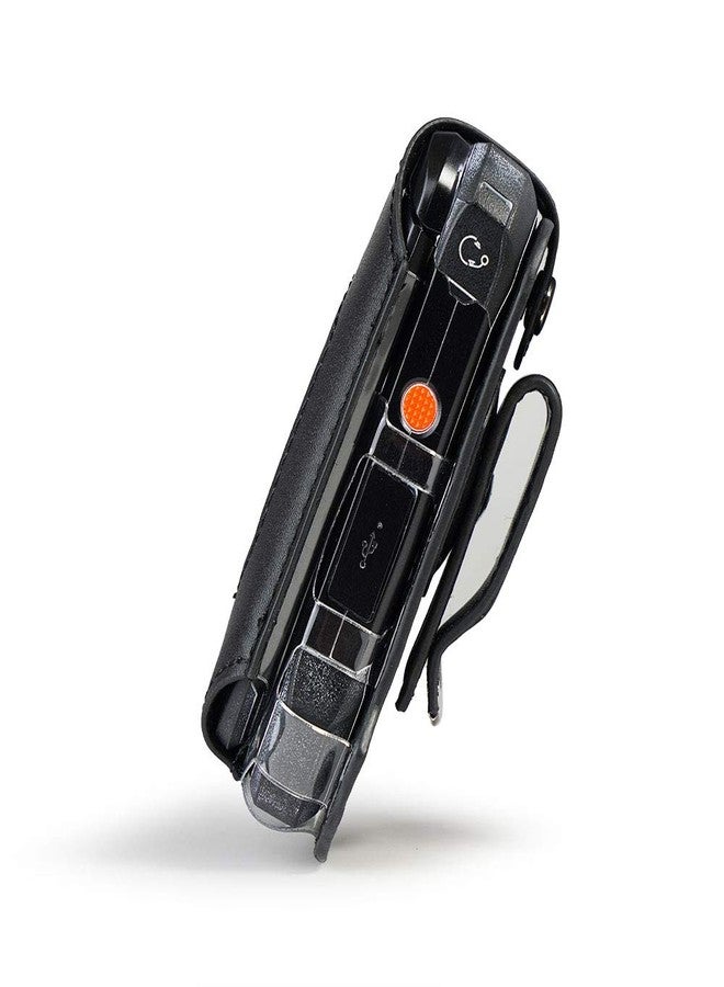 جراب BELTRON الجلدي المصمم خصيصًا لهاتف Kyocera DuraXV Extreme E4810 و DuraXV Extreme+ E4811 القابل للطي من Verizon - الميزات: مشبك حزام دوار، حماية للشاشة ولوحة المفاتيح، تثبيت محكم - Image 4
