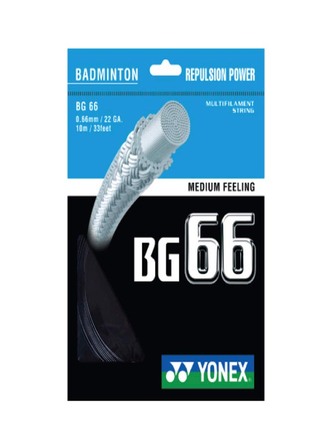 Yonex Bg66Um 10Mtr -Black 