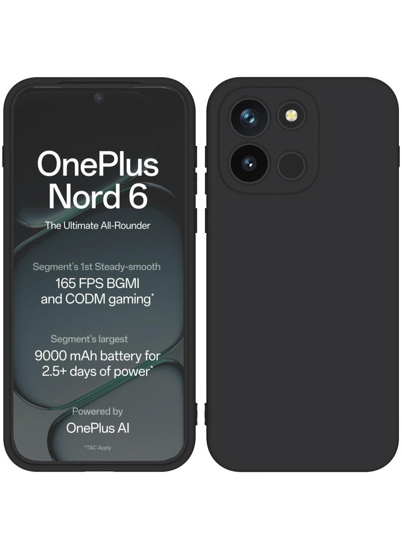 Case for OnePlus Nord 6, Soft Silicone Protective Cover Scratch-Resistant Case compatible for OnePlus Nord 6 - Image 5