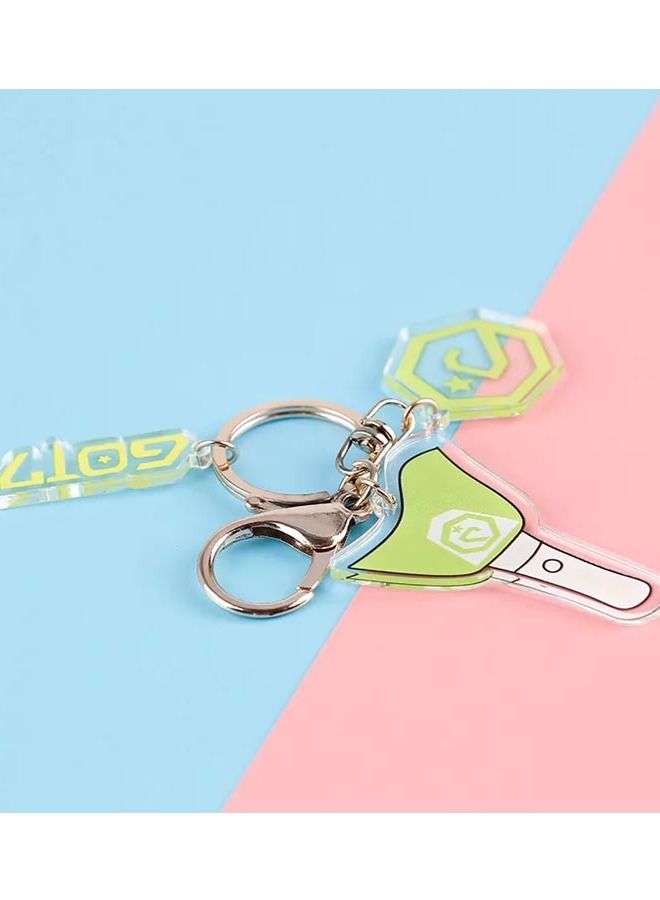 Black Bank Singing Band keychain with distinctive and elegant design