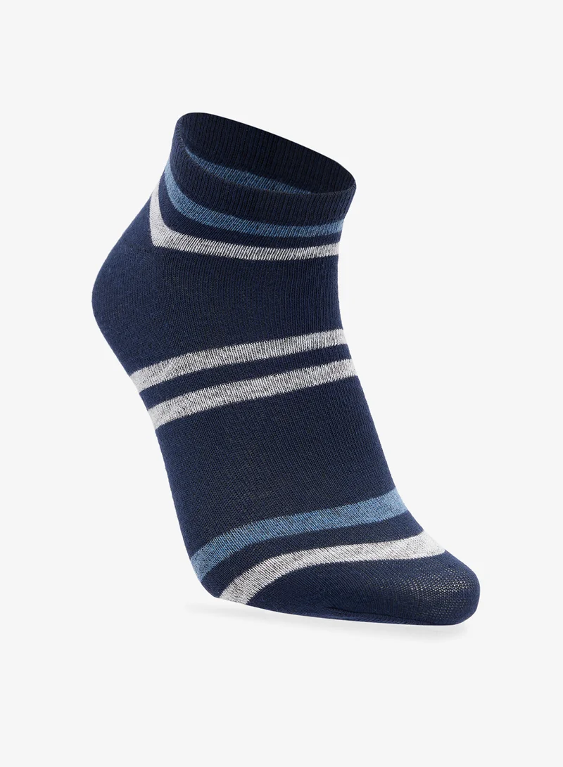سفنتي فايف بيسيكس Pack Of 3 Ankle Socks