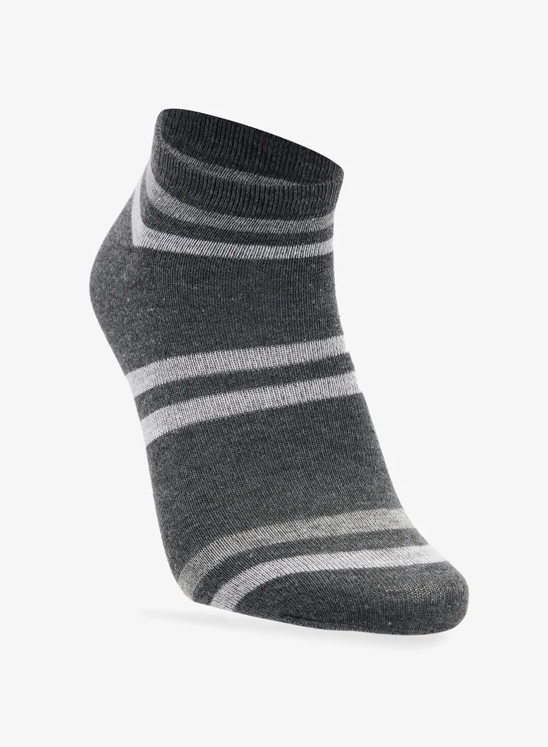 سفنتي فايف بيسيكس Pack Of 3 Ankle Socks