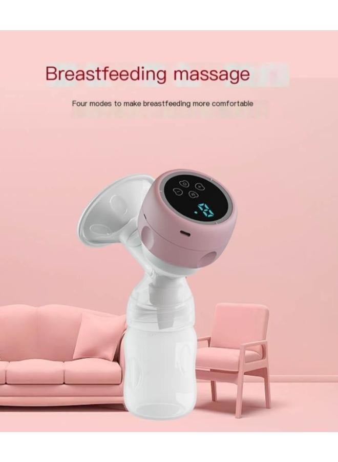 مضخة ثدي كهربائية محمولة خالية من مادة BPA، قابلة للشحن USB، صامتة، مستخرج حليب تلقائي، حليب مريح للرضاعة الطبيعية - Image 3