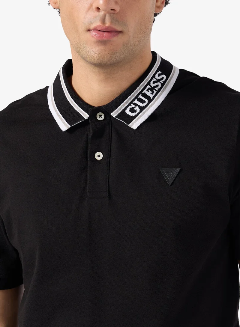 GUESS  Lyle Short Sleeve Polo for Men | Best Price UAE