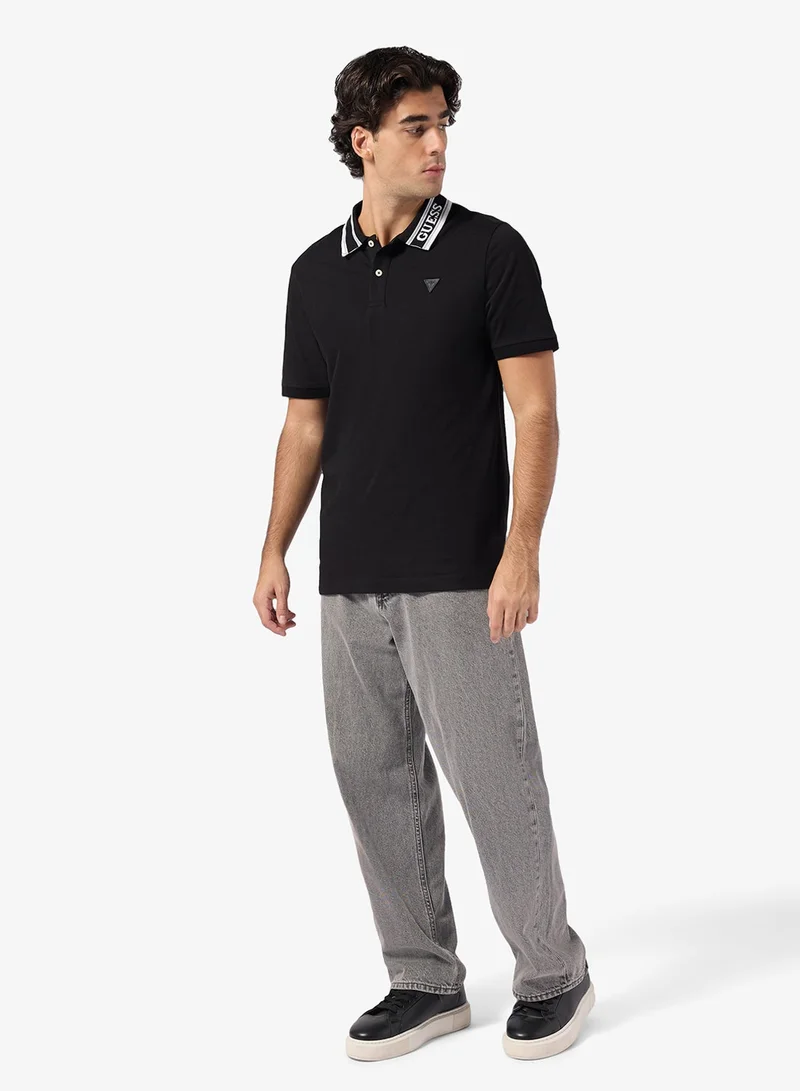 GUESS  Lyle Short Sleeve Polo for Men | Best Price UAE