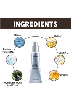 EELHOE Dark Spot Remover for Face Retinol and Vitamiin C Dark Spot Corrector Remover Cream to Remove Dark Spots and Melasma Remover Whitening Moisturizing  - Image 5