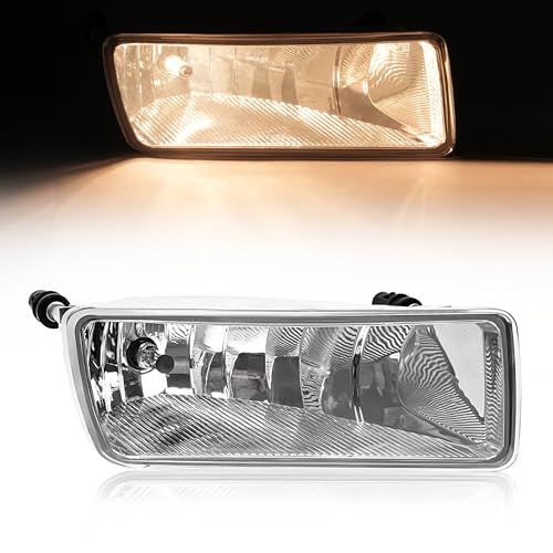 HECASA Fog Light Right Compatible with 20062010 Ford ExplorerExplorer Sport Trac Replacement for 6L2Z15200AA FO2595100 Halogen Fog Lamp wBulbs Clear Lens Passenger Side
