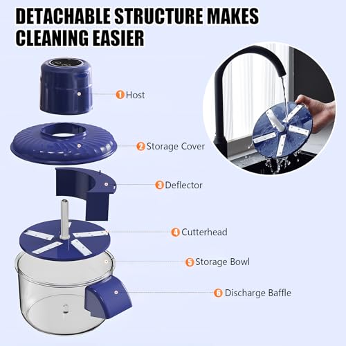 Bivpreom Automatic Peeling Machine，Electric Peeler For Garlic、Grape、Fruits And Vegetables - Image 3