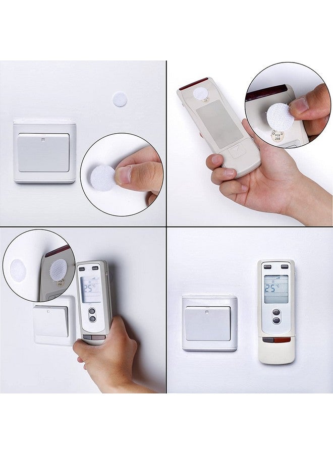 جانيون JANYUN 2016 قطعة 2/5 بوصة 10 مم شريط لاصق ذاتي النقاط بقطر خلفي لاصق بخطاف وحلقة مع شرائط لاصقة بيضاء للمدرسة والفصول الدراسية والمكتب والمنزل (10 مم) - Image 5