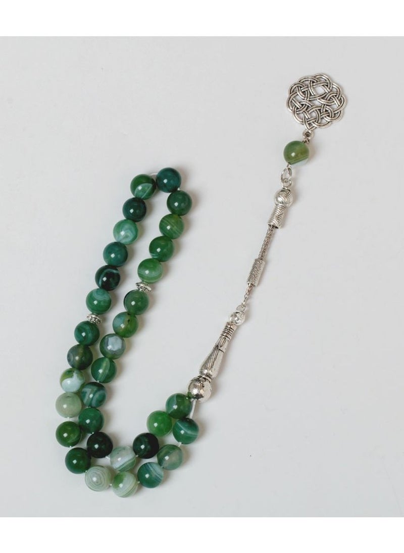 RS Agate Stone Prayer Beads  - Image 1