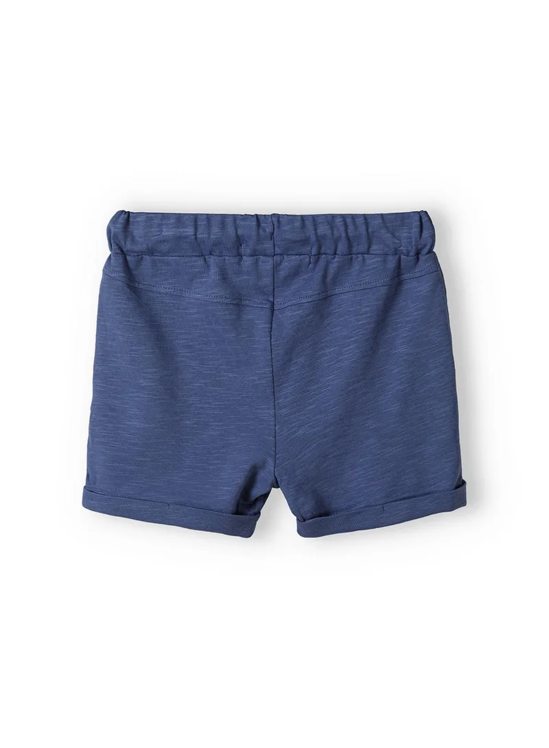 MINOTI Boys' 3-Pack Cotton Jersey Shorts with Drawstring Waist