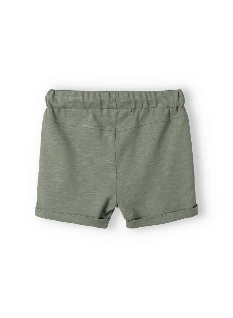 MINOTI Boys' 3-Pack Cotton Jersey Shorts with Drawstring Waist