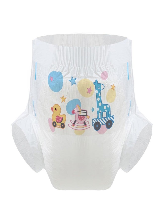 CutiePlusU Disposable Diaper Sample 3 Piece Maximum Overnight Absorbency- White (Medium 28"-38" - Image 1