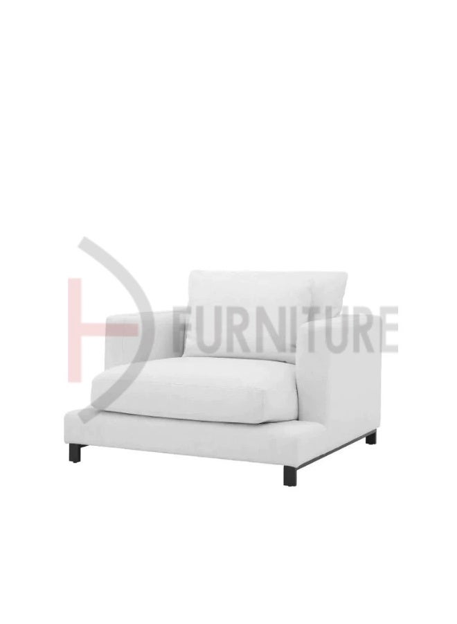 DIVINE FURNITURE Modern Upholstered Fabric Armchair