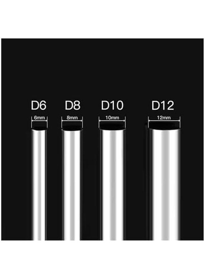 أجزاء طابعة ثلاثية الأبعاد عمود خطي بقطر 8 مم وطول 370 مم قضيب محور بصري من الفولاذ المقاوم للصدأ 303 - Image 3