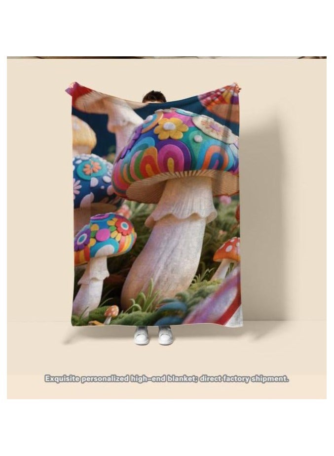 عام بطانية رقيقة من الفانيلا الكرتونية للأطفال أو الطلاب (دافئة ومريحة ومناسبة للنوم والألعاب) 100 سم * 150 سم - Image 4