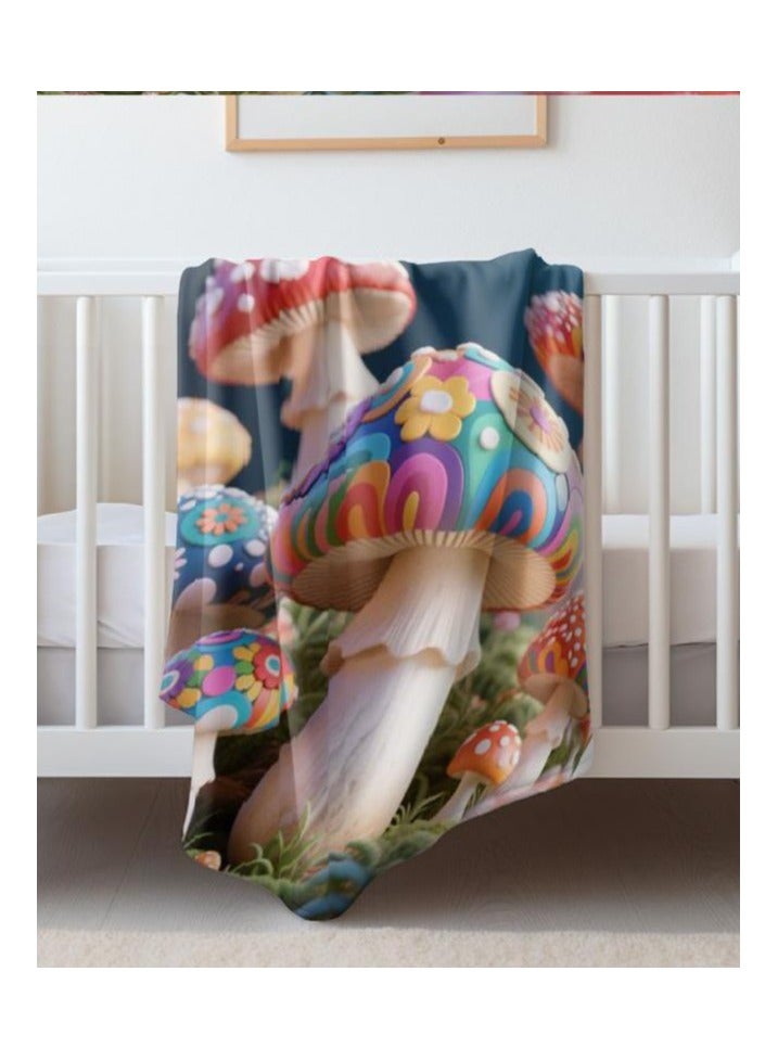 عام بطانية رقيقة من الفانيلا الكرتونية للأطفال أو الطلاب (دافئة ومريحة ومناسبة للنوم والألعاب) 100 سم * 150 سم - Image 5