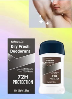 lakerain Dry Fresh Deodorant Musk Anti White Marks and No Yellow Stains on Clothing Long Lasting Sweat and Oduor 72H Protection Dry Deodorant for Armpit and Other Parts Oduor Control Cream 02  - Image 1
