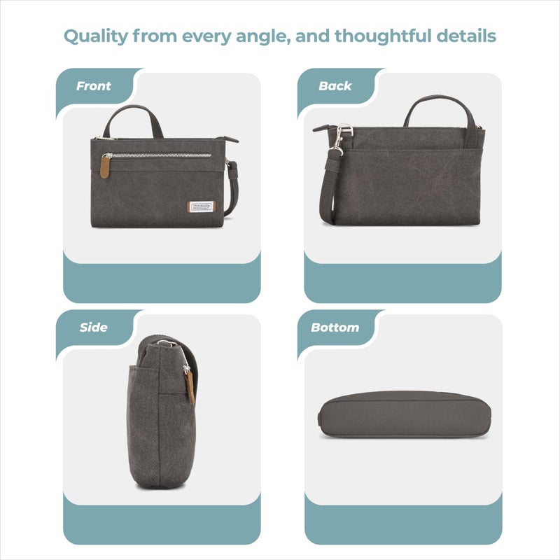 Travelon Anti-Theft Heritage Small Crossbody - Image 5