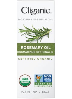 Cliganic Organic Rosemary Essential Oil, 100% Pure Natural Undiluted, for Aromatherapy, Non-GMO Verified  - Image 2