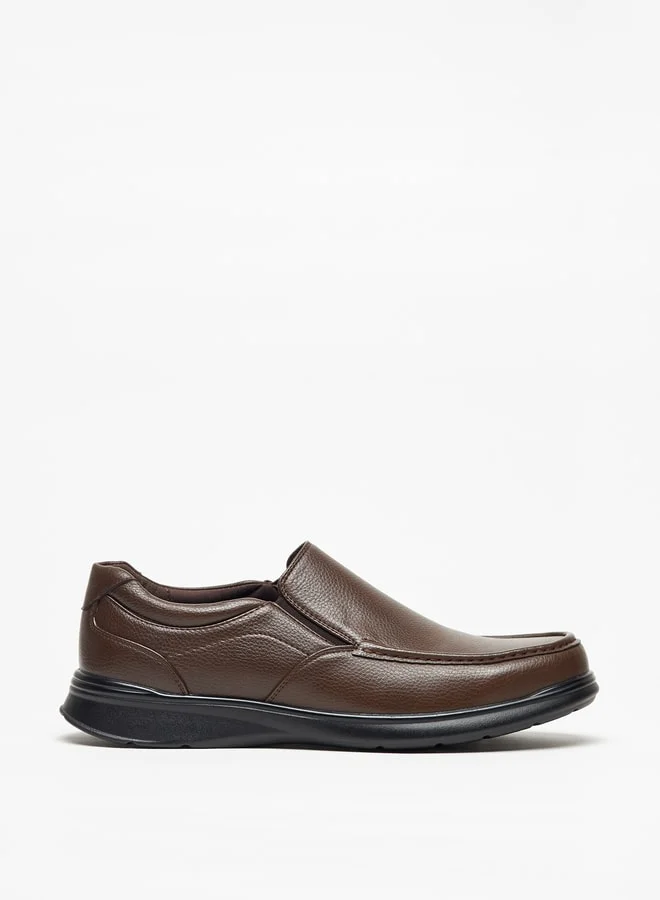 ال بي ال من شو اكسبرس Men's Solid Slip-On Loafers